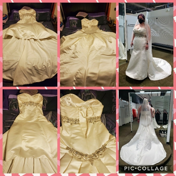 Da Vinci Wedding dress - Picture 1 of 12